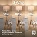 Philips 459180 LED 3-Way A21 Frosted Light Bulb: 1600-800-450-Lumen, 2700-Kelvin, 18-8-5-Watt (100-60-40-Watt Equivalent), E26D Base, Warm White, 2-Pack