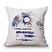 Elliot_yew The Star War Watercolor Painting Decorative Printed Cotton Linen Throw Pillow Covers Pillow Case Pillowcase Cushion Shell 18