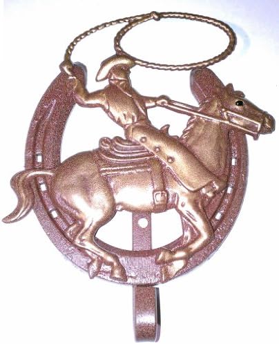 Lucky Horseshoe Wall Hook With Roper