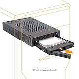 ICY DOCK ExpressCage MB742SP-B Dual 2 x 2.5 HDD/SSD Drive Mobile Rack Cage Sled Caddy for External 3.5" Bay - Comparable to Tray-Less Design