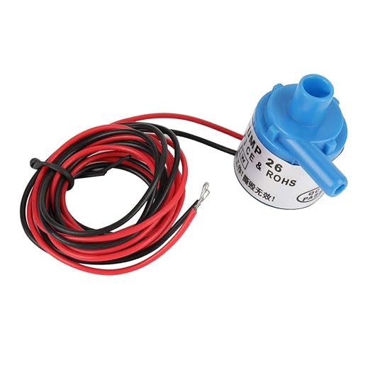 Akozon Wasserpumpe Mini Food Grade Brushless Tauchwasserpumpe 6 V DC 3 Watt für Aquarium Brunnen Medizinische Instrumente