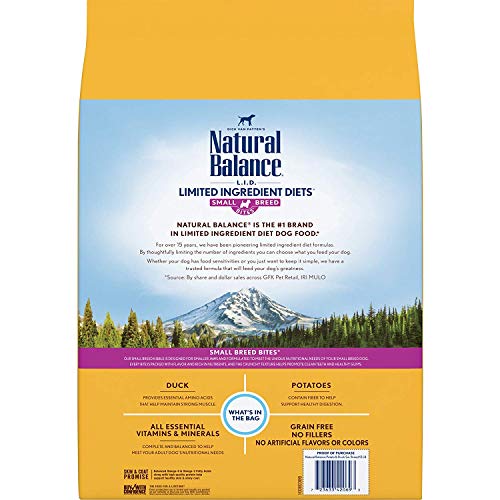 Natural Balance Limited Ingredient Diets Small Breed Dry Dog Food