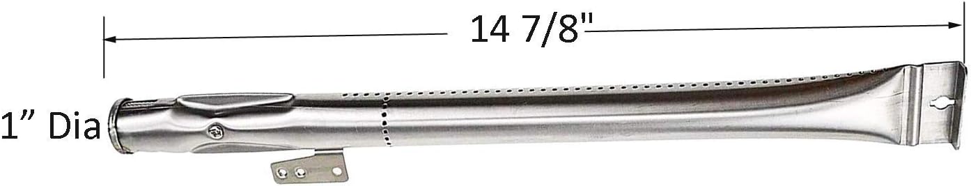 Replace parts Porcelain Steel Heat Plate, Replacement for Grill Master 720-0697, 720-0737, Nexgrill 720-0830H, 720-0783E Gas Grill Models (Stainless Steel Burner-4) : Garden & Outdoor