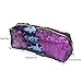 ICOSY Sequin Pencil Pouch Mermaid Makeup Pouch Bags Magic Reversible Sequin Pencil Case Sequin Handbag Glitter Pencil Case Makeup Bags for Girls Women