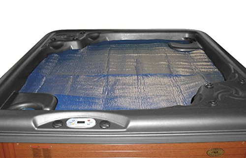 Horizon Ventures HV-8X7 Floating Spa Cover, 8 x 7', Blue/Bla
