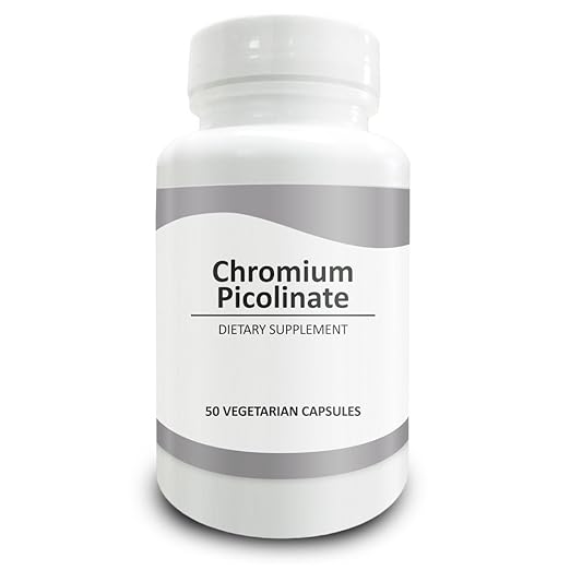 title=Capsule di Cromo Picolinato della Pure Science da 50mcg – Mantengono Salutari