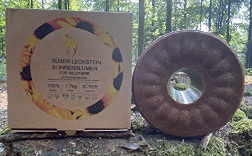 Wildlutscher Leckstein süße Sonnenblumen 1,7 kg (14,65 €/kg)