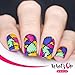 Whats Up Nails - B023 Creepin It Real Stamping Plate for Halloween Nail Art Design