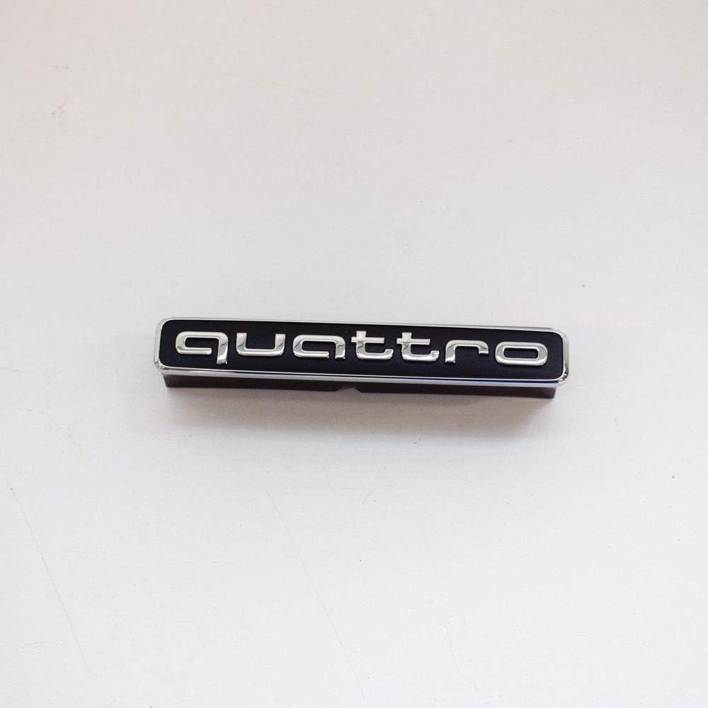 GTV INVESTMENT Q3 8U Front Bumper Upper Grille QUATTRO Badge 8U0853736BT94 NEW GENUINE