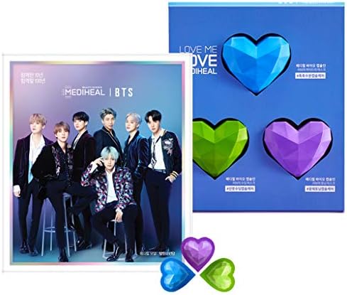 MEDIHEAL(メディヒール) メディヒール カプセルイン ラブ・ミーシートマスク[BTSグローバルエディション]3個入りコラボセット フェイスマスク 13mL×3個
