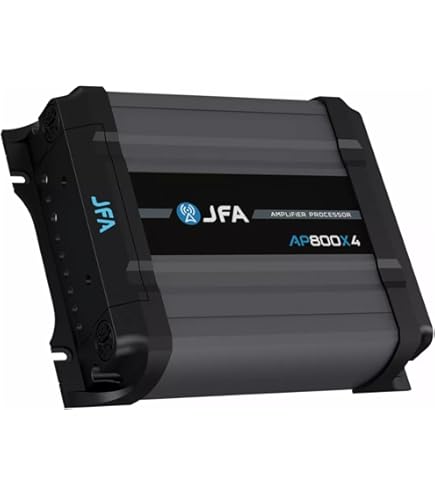 Amazon.com: 2-in-1 Built-in Audio Processor & Car Amplifier 400X4
