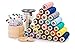 Paxcoo 30 Assorted Color Polyester Sewing Thread Spools 250 Yards Each