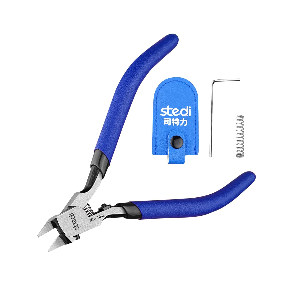 stedi 5-inch Model Nipper, Left Hand Sprue Cutter with Ultra-thin Single-edge — image 1