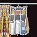 Evelots Mesh Shower Caddy-6 Pocket-Hook for Brush-Hole for Bottle-Dry Fast