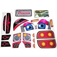 The Toy Restore Replacement Decals fits Little Tikes Cozy Coupe Truck with Eyes Princess NL