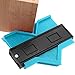 Contour Gauge Duplicator,BAGTeck Woodworking High Accuracy Contour Shape Tracing Template Measuring Tool - Profile Jig Guide -Pipe Tile Frame Gauge -Layout Copy Tool(Blue)