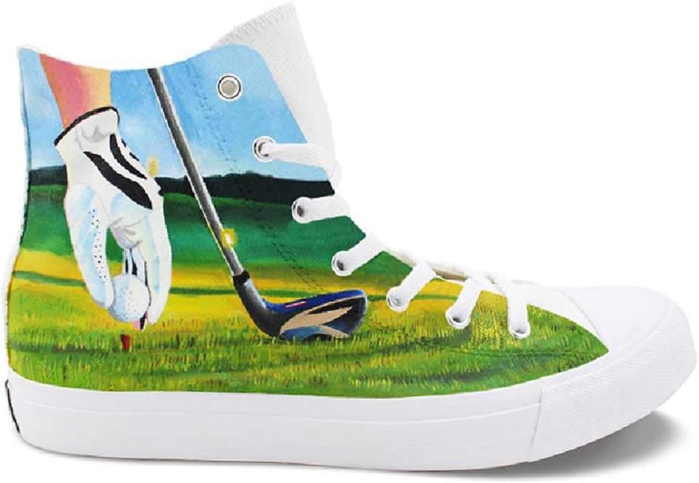 custom painted golf shoes