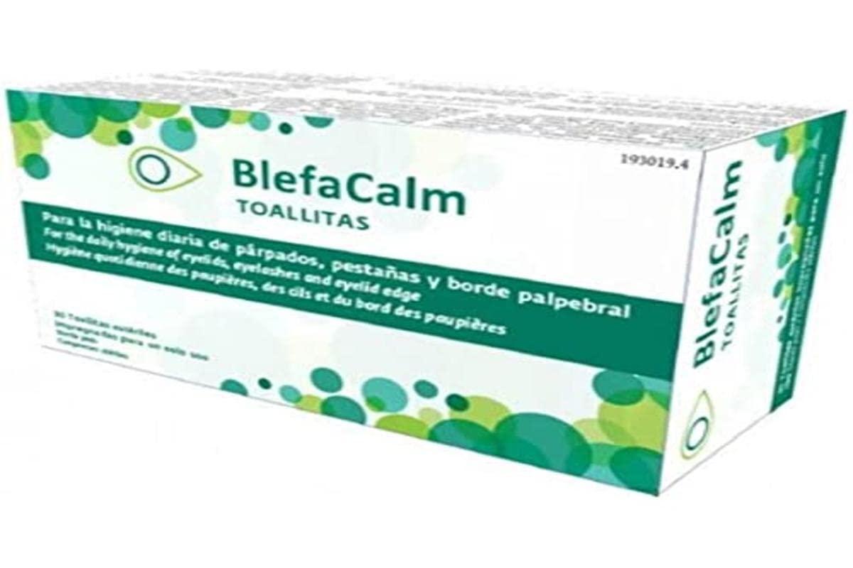 BLEFACALM DAILY HYGIENE WIPES OF EYELDS EYELASHES AND PALPEBRAL EDGE