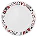 Corelle Livingware 32-Piece Dinnerware Set, Mosaic Red, Service for 8 (Two 16-Piece Sets)