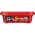 Chung Jung One O'Food Extra Hot Gochujang 200g, Korean Red Chili Pepper Paste, Spicy, Sweet and Savory Sauce, Traditional Fermented Condiment, 100% Brown Rice