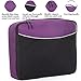 bago 7 Pcs Packing Cubes for Suitcases - 4 Travel Cubes with 3 ZipLock Bags - Luggage Organizer Bags to Get Maximum Storage, Save Time & Effort to Pack - Happy Traveling (Purple)