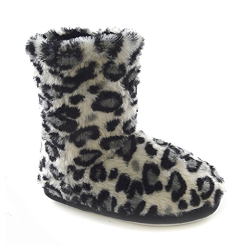 Buy Womens/Ladies Faux Fur Leopard 