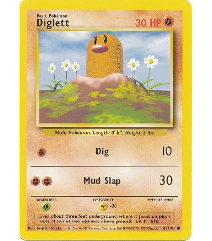 Amazon.com: Pokemon - Diglett (55/108) - XY Evolutions