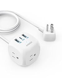 Anker 20W USB C Power Strip, 321 Power Strip with 3