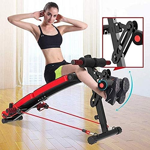 折りたたみ式フィットネスワークアウトベンチチェアフラットウェイトabベンチワークアウト傾斜傾斜ベンチシットアップパッドマット調節可能なエクササイズベンチ 弧状傾斜シットアップベンチ 色 紫 Innhs Edu Ph