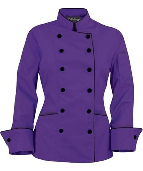 stylish women's chef coats