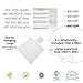 600 GSM Bamboo Baby Hooded Towel & 5 Pcs Washcloths Set - 100% Organic, Ultra-thick, Fluffy & Cozy - for Newborns, Toddlers and Kids