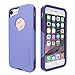 iPhone 7 Case,eSellerBox Ultra Slim Heavy Duty Dual-Layer Hybrid Full Body Rugged Protective Case Cover for iPhone 7 Deives (4.7 inch 2016 Relase) (Purple)