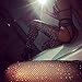 Women's Hollow Out Sparkle Rhinestone Fishnet Pantyhose Tights Sexy High Waist Fishnet Stockings Stand the trial