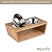 Petlo Elevated Dog and Cat Pet Feeder, Double Bowl Raised Stand Comes with Extra Two Stainless Steel Bowls (Small)