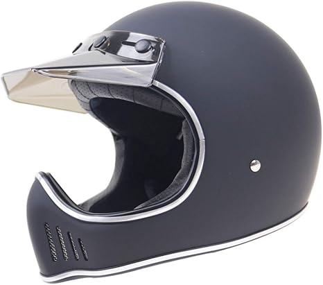 Amazon Co Jp ビンテージバイクとビンテージスタイルオートバイ3 4オープンフェイスヘルメットスクーターチョッパークルーザーバイカーモトヘルメット 55 64 Cm のオートバイヘルメットデザイン ホーム キッチン