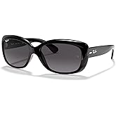Ray-Ban RB4101 JACKIE OHH Cat Eye Sunglasses For Women +BUNDLE with ACCESSORY EYEWEAR KIT
