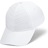 BOTVELA Structured Baseball Cap for Men Women Adjustable Performance Laser Cut Hat
