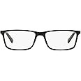 Armani Exchange Men's Ax3027f Low Bridge Fit Rectangular Prescription Eyewear Frames
