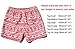 WUAMBO Men's Sports Runnning Swim Board Shorts with Pocket,Mesh Lining,#5 Red,Tag Large (Waist:28