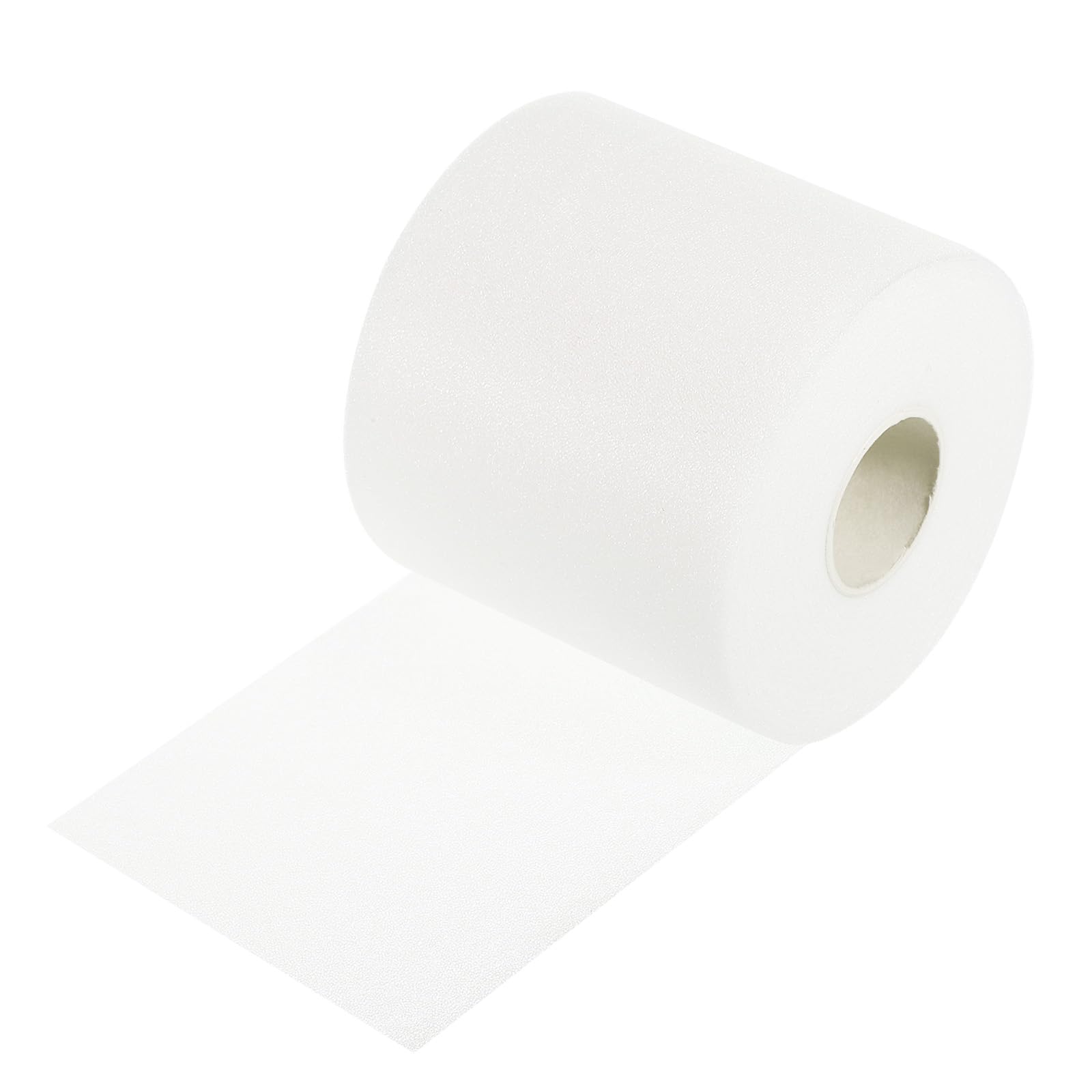 PATIKIL 30 Yard x 2.8 Inch Badminton Grip Cushion Wrap, PE Tennis Racket Grip Tape Backing Film Handle Anti Skid Cushion Accessories, White