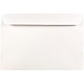 JAM PAPER 7 1/2 x 10 1/2 Booklet Commercial Envelopes - White - 25/Pack