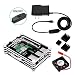 LAFVIN Raspberry Pi 3 B+ Case with Fan,3&times; Heatsinks,5V 2.5A Power Supply with On/Off Switch,Compatible with Raspberry Pi 3 Model B, Raspberry Pi 2 Model B