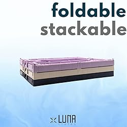 Collapsible Storage Box, Foldable Crate Organizer