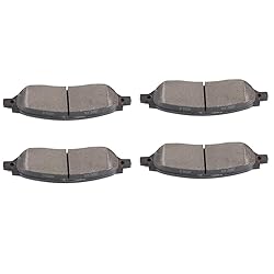 cciyu D1068 Rear Semi-Metallic Disc Brake Pads Kit