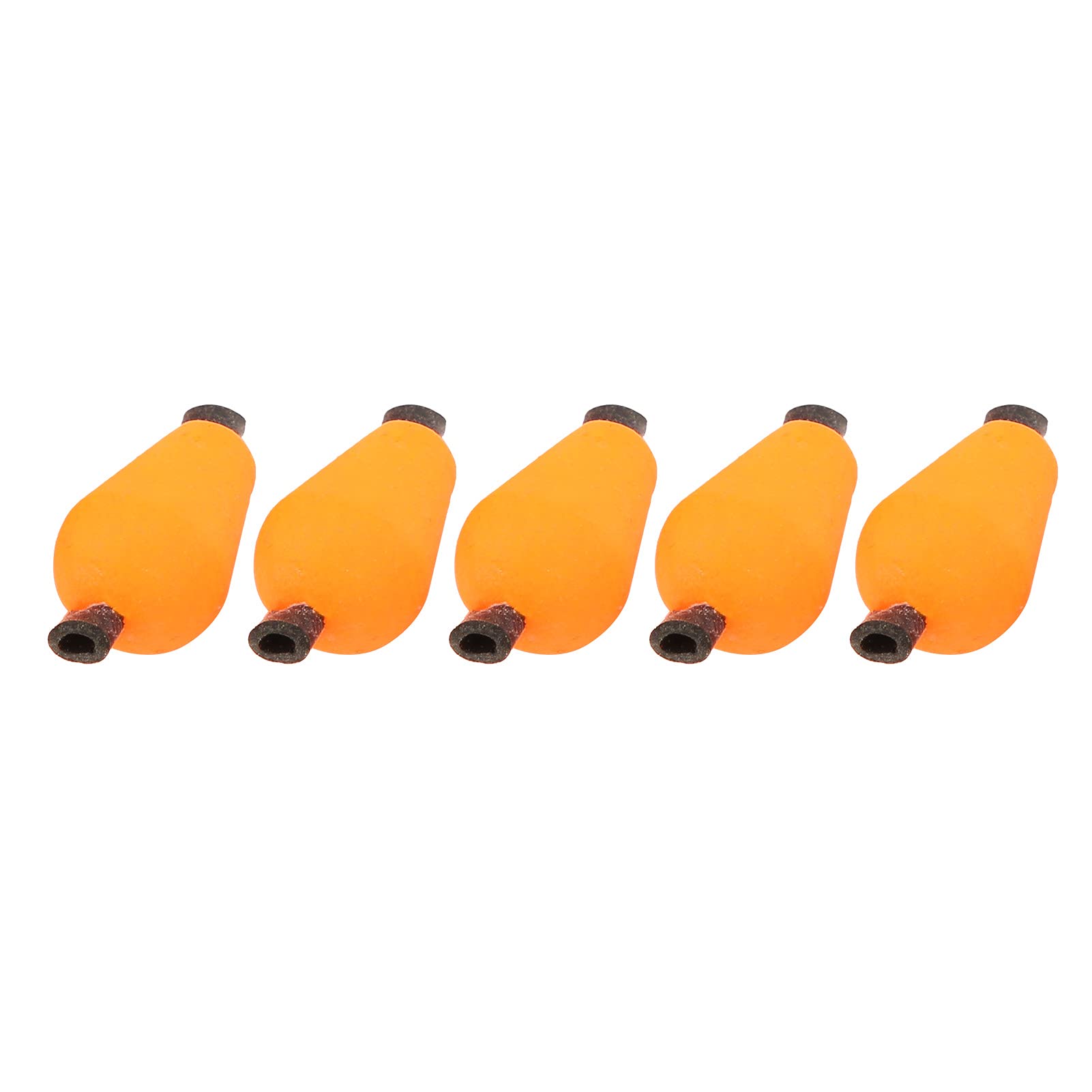 Fly Fishing Float Strike Indicator Fishing Bobbers 5 Pcs/Set Float Foam Tear Drop Strike Indicator Tackle Fishing(orange)