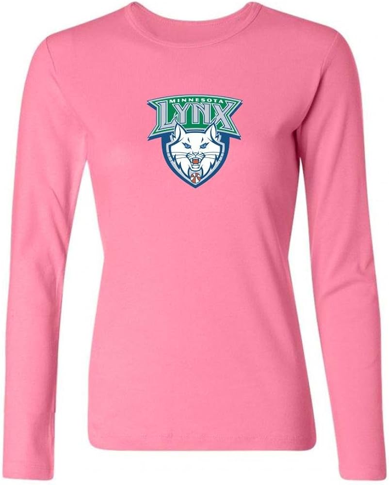 Amazon.com: ZHENGXING Women's 2015 WNBA Minnesota Lynx Logo Long Sleeve T-Shirt XXL ColorName 