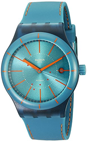 Swatch Unisex SUTG400 Originals Analog Display Swiss Automatic Green Watch