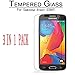 Galaxy Avant Glass Screen Protector, [3 Pack] AnoKe(0.3mm 9H 2.5D) Best Tempered Glass Screen Protector Film Shield Guard For Samsung Galaxy Avant SM-G386T Glass 3Pack