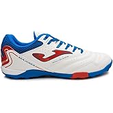 Joma Men’s Soccer Cleats Turf (TF), US Size 6.5-12, Synthetic Upper, Durability Rubber Outsole, Aguila 2309 Model, Turf Traction Sole