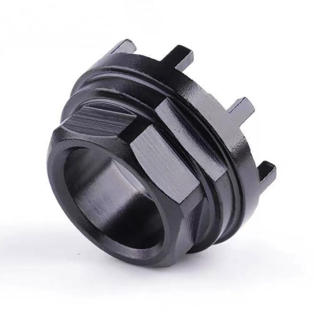 Nihoodering Lockring Tool Bottom Bracket Cup Tool 8-Tooth Splines Bottom Bracket Tool for Bicycles Motorcycles ETC